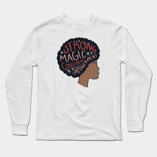 Proud Afro Woman Long Sleeve T-Shirt